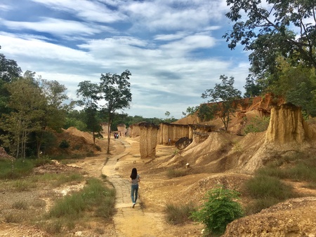Amazing landscape view, unseen Prae, Thailandの素材