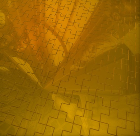 Gold cross backgroundの写真素材