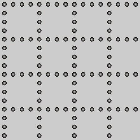 Vector seamless pattern. geometric tiles with ballsのイラスト素材