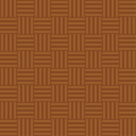 Vector seamless pattern. geometric tiles with brown networkのイラスト素材