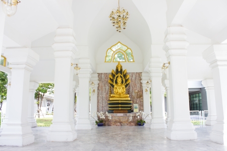 Sculpture snake Buddha art of  faithの写真素材