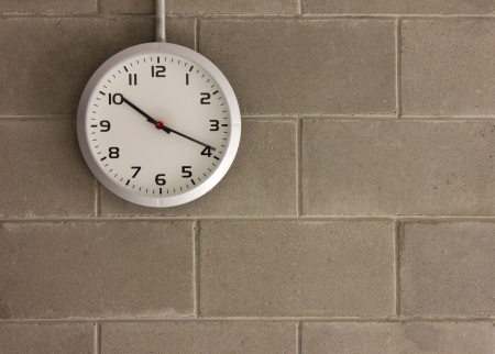 clock analog Wall background runningの写真素材