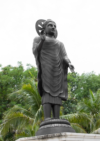 art ancient Buddha statueの写真素材