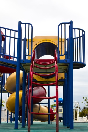 children Stairs Slides equipmentのeditorial素材