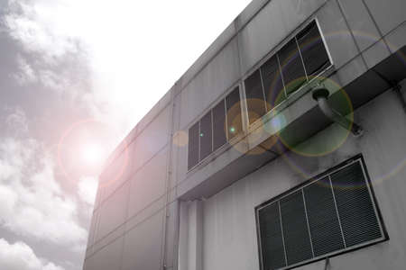 Building sky construction designの写真素材