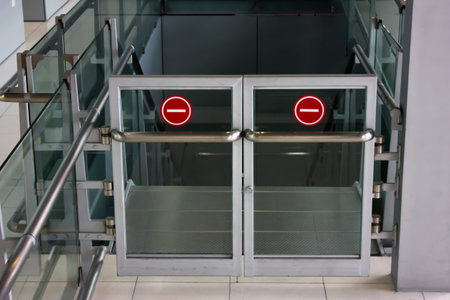 Emergency door for security