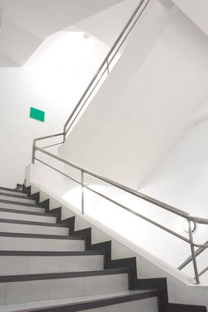 Emergency Staircase buildingの写真素材