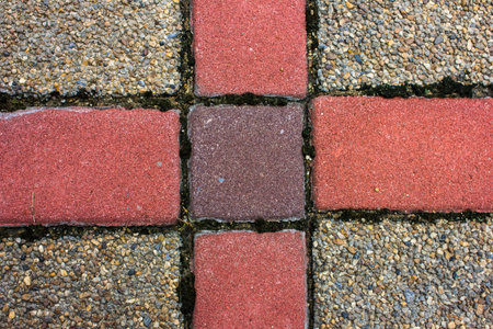 abstract Tile Ground design vintage