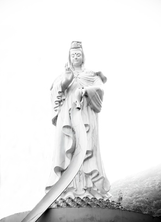 Guan Yin statue faith from asiaの写真素材