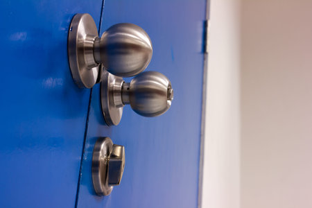 Gate Knob steel lock emergency
