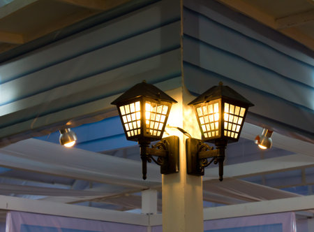 Lamp Decorate Vintage design
