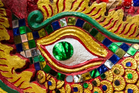 Pattern thai ancient art of asiaの写真素材