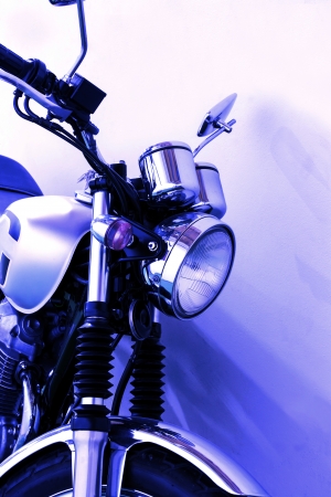 vintage Motorcycle color tone technique by programの写真素材
