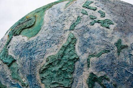 Pattern word map old statueの写真素材