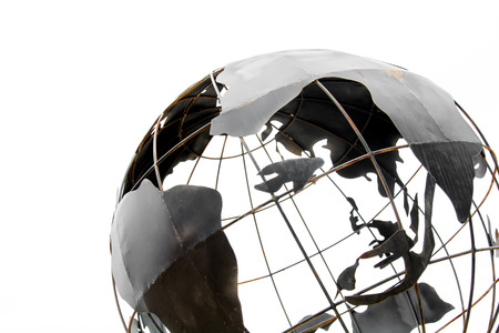 Worldwide or global business in contemporary modern styleの写真素材