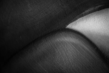 black and white Graffiti Series on wallの写真素材