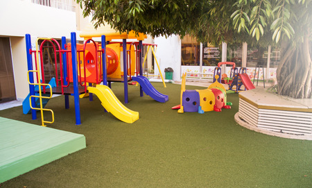 A children's playgroundのeditorial素材