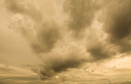 sky with clouds and sunsetの写真素材