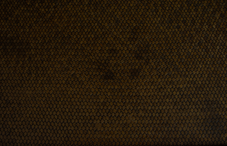 heavy brown weave of brown wicker ringsの写真素材