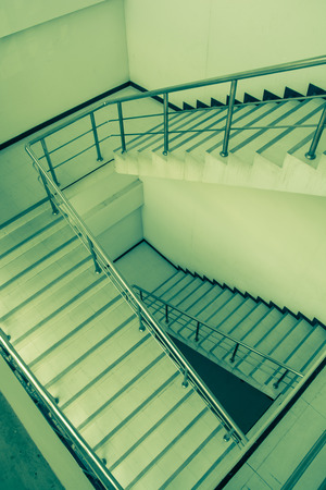 Emergency Staircase buildingの写真素材