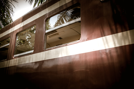 Vintage Steam engine locomotive trainの写真素材