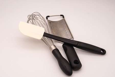 Grater, whisk and spatchula set
