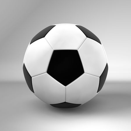 fussball schwarz-weissの写真素材