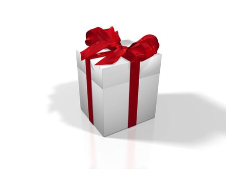 Gift Box - Christmas, birthday and celebrationの写真素材