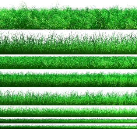 green fieldsの写真素材
