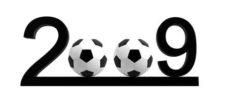 black and white soccer ball on a white backgroundの写真素材
