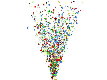 Colorconfetti backgroundの写真素材