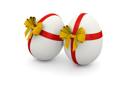 white eggsの写真素材