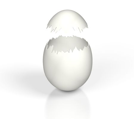 white eggの写真素材