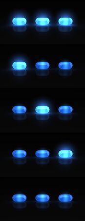 web navigation buttons and templatesの写真素材