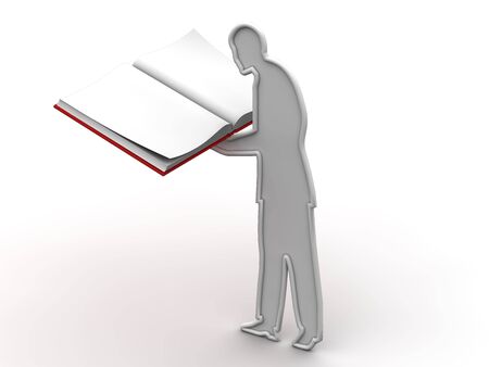 character book or scriptの写真素材