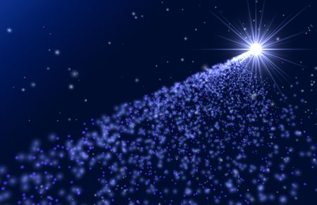 christmas starsの写真素材