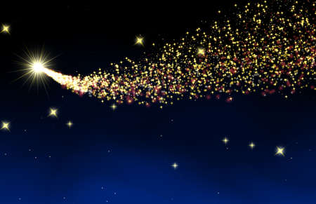 christmas starsの写真素材