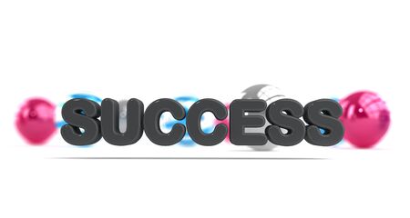 Success big titleの写真素材