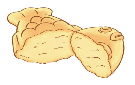 Bungeoppang for dessert in Koreaのイラスト素材