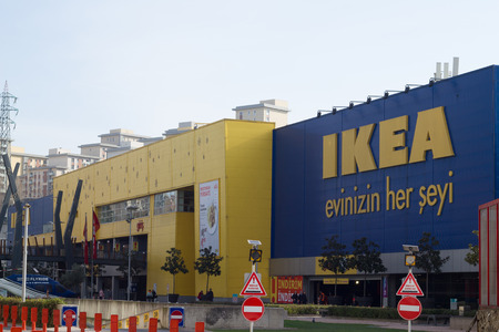 Bayrampasa, Istanbul / Turkey - December 24 2018: Ikea Store on "Forum Istanbul Shopping Mall"のeditorial素材
