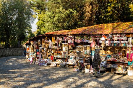 Cumalikizik Village, Bursa / Turkey - November 19 2019: Bursa's old historical Ottoman village. Cumalikizik is UNESCO world heritage siteのeditorial素材
