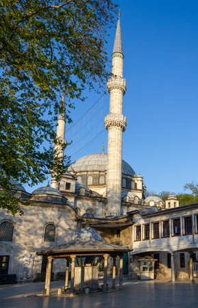 Eyup, Istanbul / Turkey - April 27 2020: Eyup Sultan Mosqueのeditorial素材