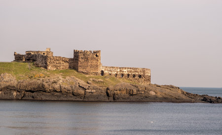 Yoros Castle in Rumelifeneri town. Istanbul Turkey