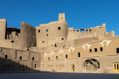 Bam Iran September 21 2024: Bam Citadel, located in the city of Bam in Kerman Province, Iran, is the...
