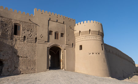 Bam Iran September 21 2024: Bam Citadel, located in the city of Bam in Kerman Province, Iran, is the largest adobe building in the worldのeditorial素材