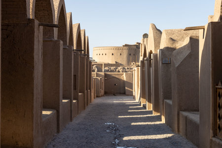 Bam Iran September 21 2024: Bam Citadel, located in the city of Bam in Kerman Province, Iran, is the...
