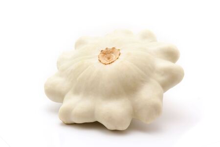 fresh squash complex forms on a white backgroundの写真素材