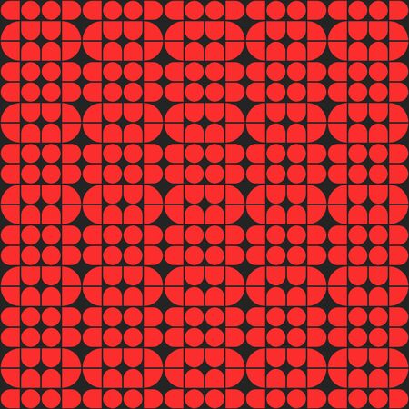 Modern geometric seamless pattern vector design.のイラスト素材