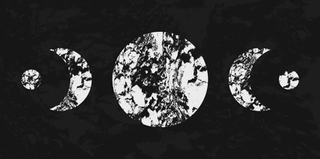 Mid century modern art background. Abstract geometric textured shapes artwork. Minimal pattern.