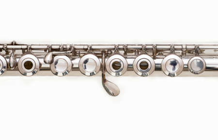 Silver Flute Bodyの写真素材